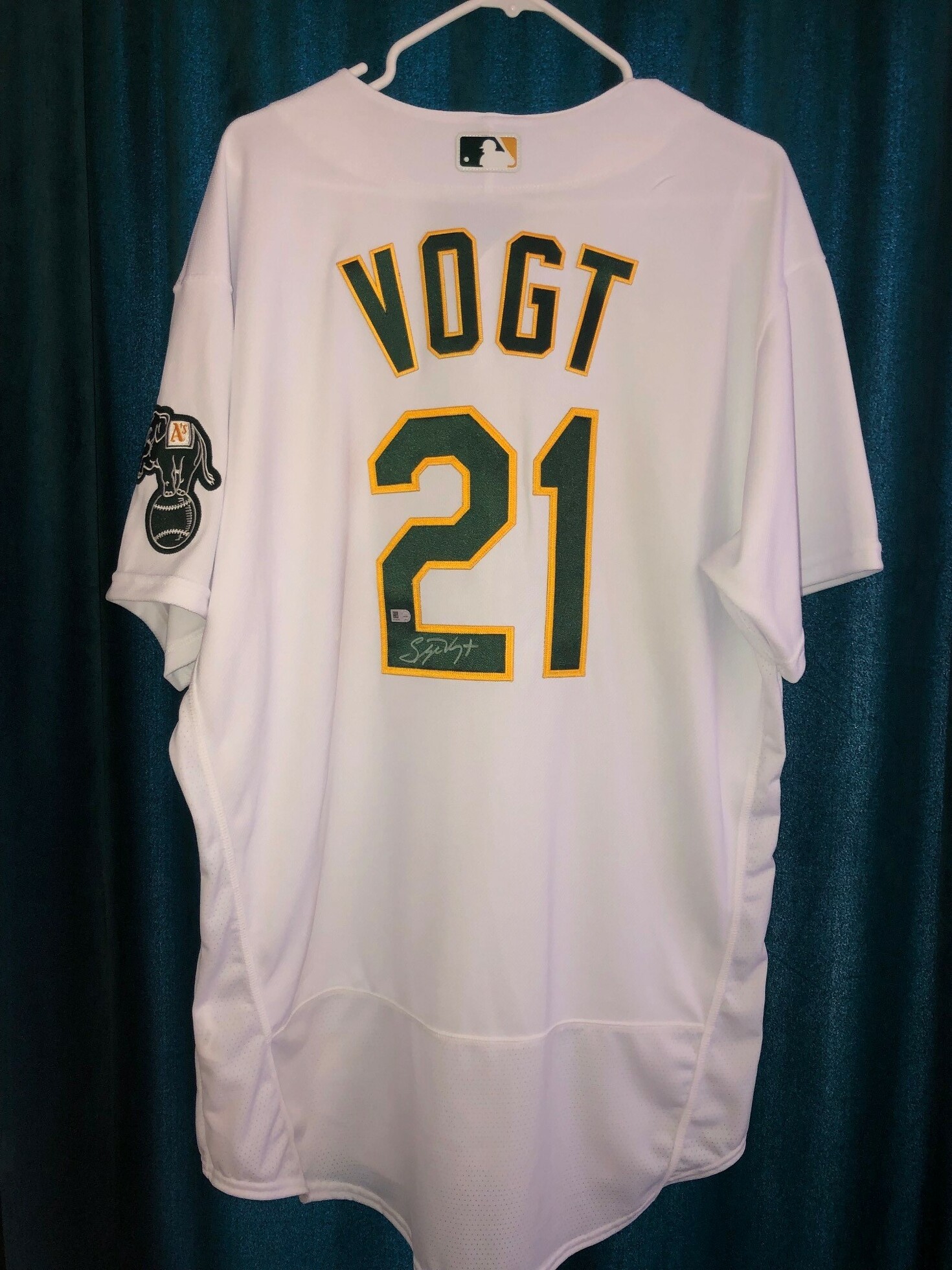 Signed Oakland A's Jersey - Goodwill of SF Bay's A Week of Goodwill
